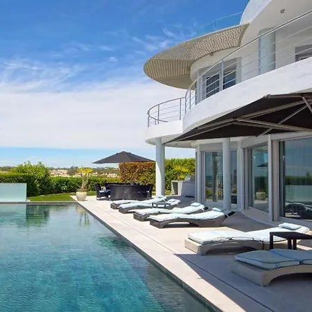 Vale Do Garrao Sleeps 10 Pool Air Con Wifi Villa *